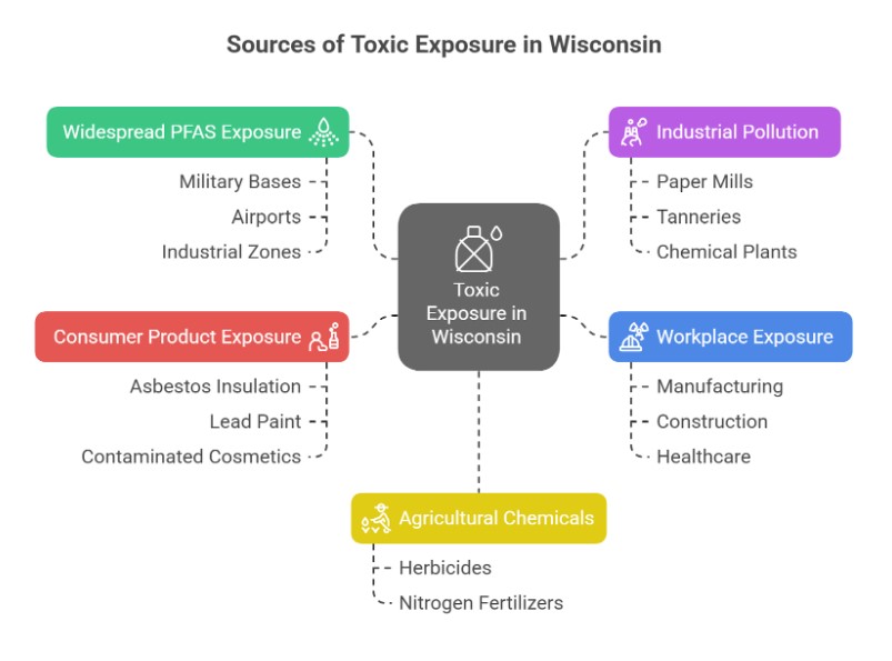 Common Sources of Toxic Exposure in Wisconsin