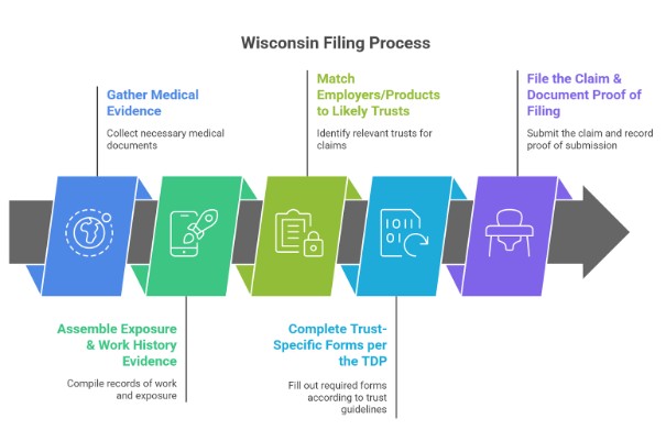 Step-by-Step Filing Process in Wisconsin