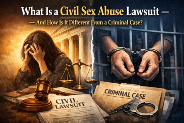 What Is a Civil Sex Abuse Lawsuit — And How Is It Different From a Criminal Case?