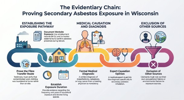 What Evidence Does a Wisconsin Secondary Exposure Claim Require?