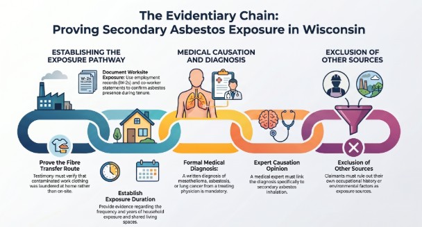 What Evidence Does a Wisconsin Secondary Exposure Claim Require?